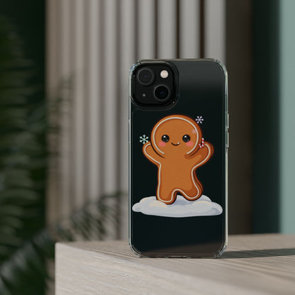 Kawaii Gingerbread Phone Case for Cozy Holiday Fans