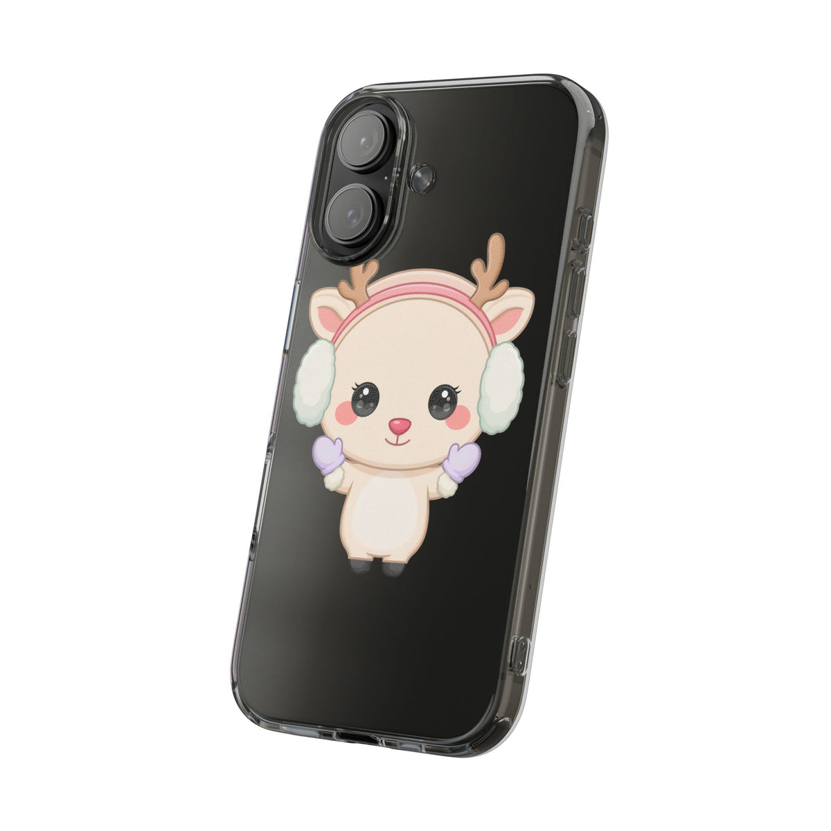 Kawaii Reindeer Phone Case for Cozy Cute Style