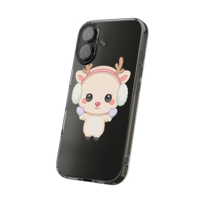 Kawaii Reindeer Phone Case for Cozy Cute Style