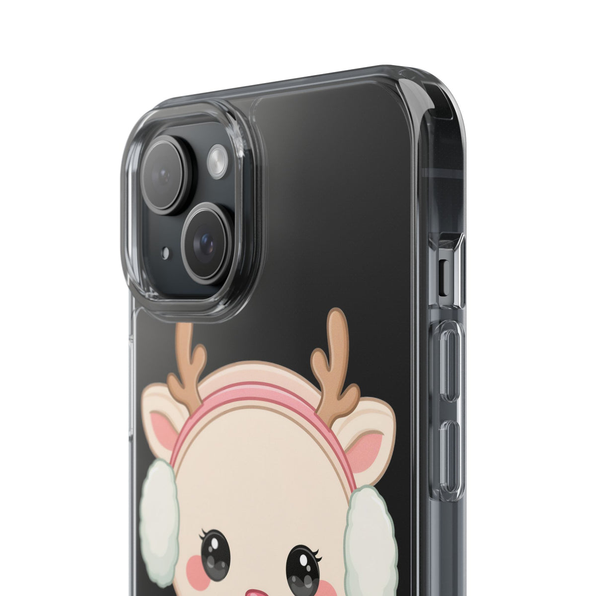 Kawaii Reindeer Phone Case for Cozy Cute Style