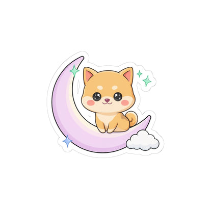 Kawaii Shiba Inu Sticker for a Sweet Birthday Gift
