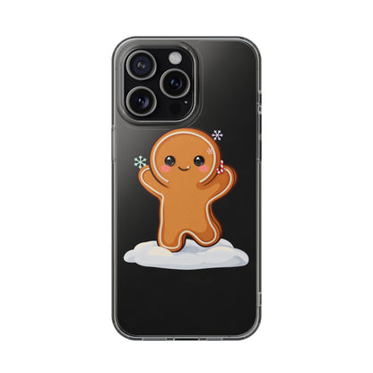 Kawaii Gingerbread Phone Case for Cozy Holiday Fans