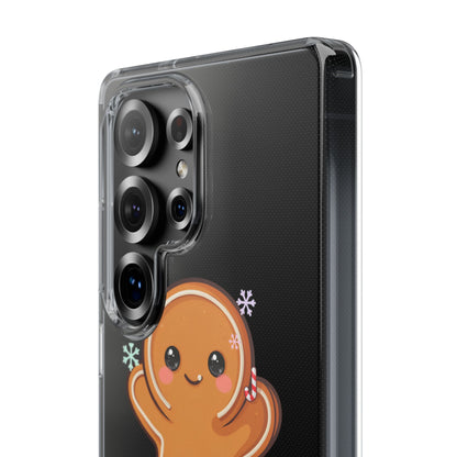 Kawaii Gingerbread Phone Case for Cozy Holiday Fans