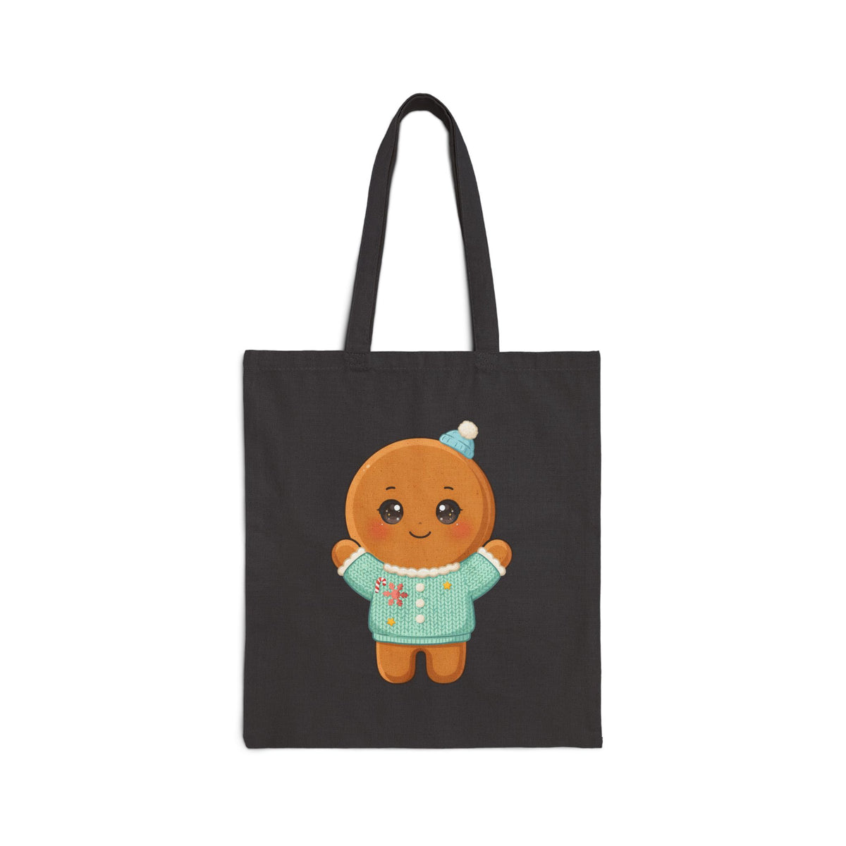 Christmas Gingerbread Tote Bag for Kawaii Holiday Gifts