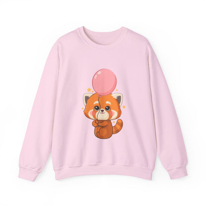 Kawaii Red Panda Sweatshirt, Cute Balloon Animal Gift