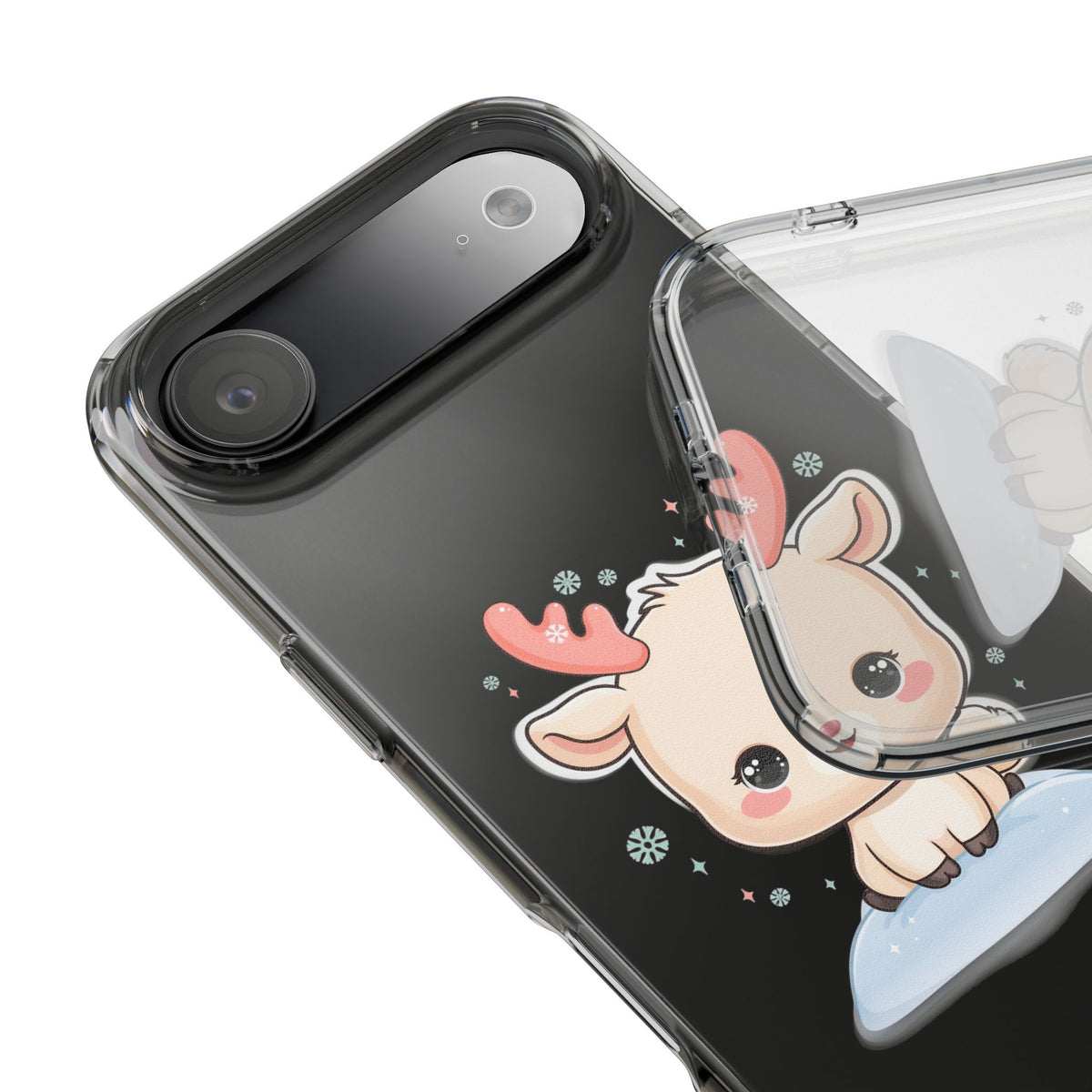 Kawaii Reindeer Phone Case for a Sweet Winter Cheer