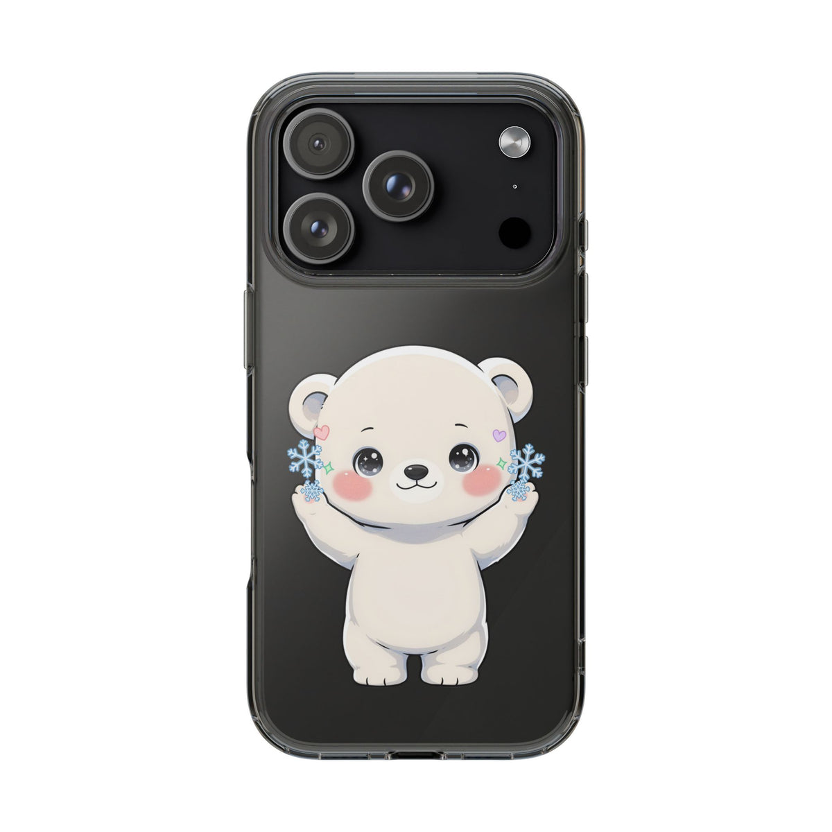 Kawaii Polar Bear Phone Case for a Cozy Winter Gift