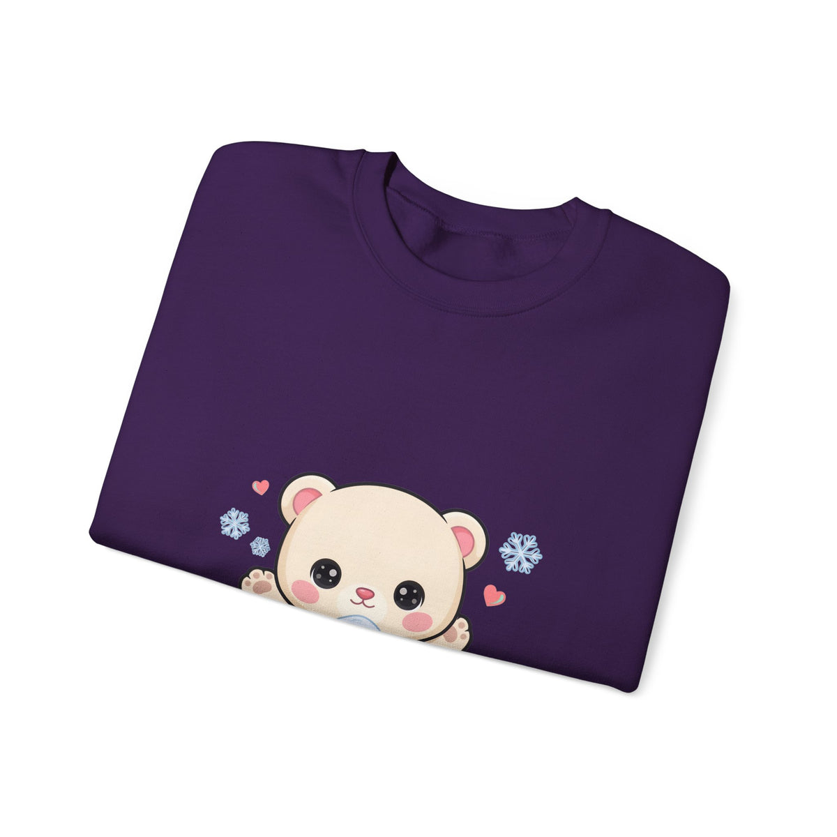 Kawaii Polar Bear Sweatshirt for Cozy Winter Days