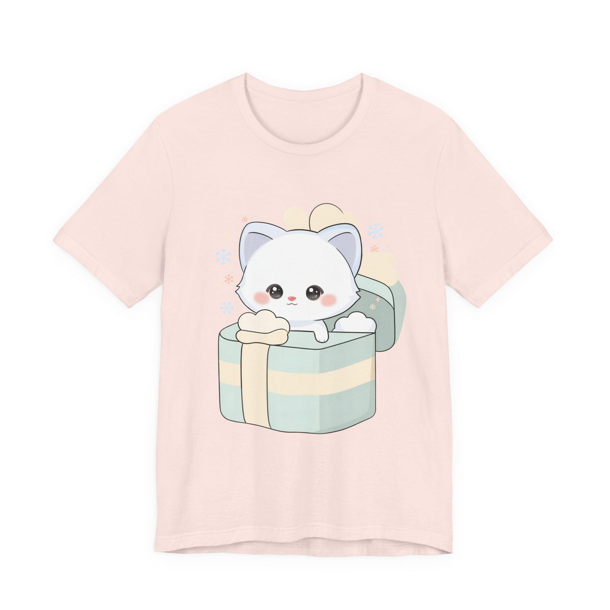 Arctic Fox Gift Tee, Cute Kawaii Birthday Present