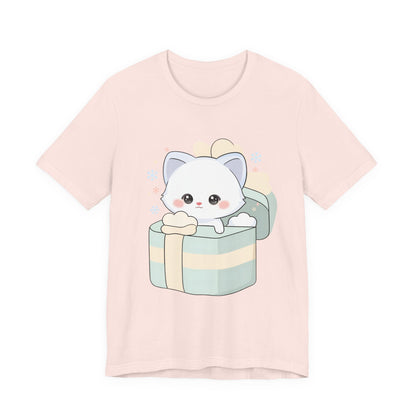 Arctic Fox Gift Tee, Cute Kawaii Birthday Present