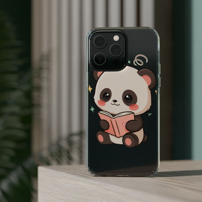 Kawaii Panda Phone Case for Cozy Reading Breaks