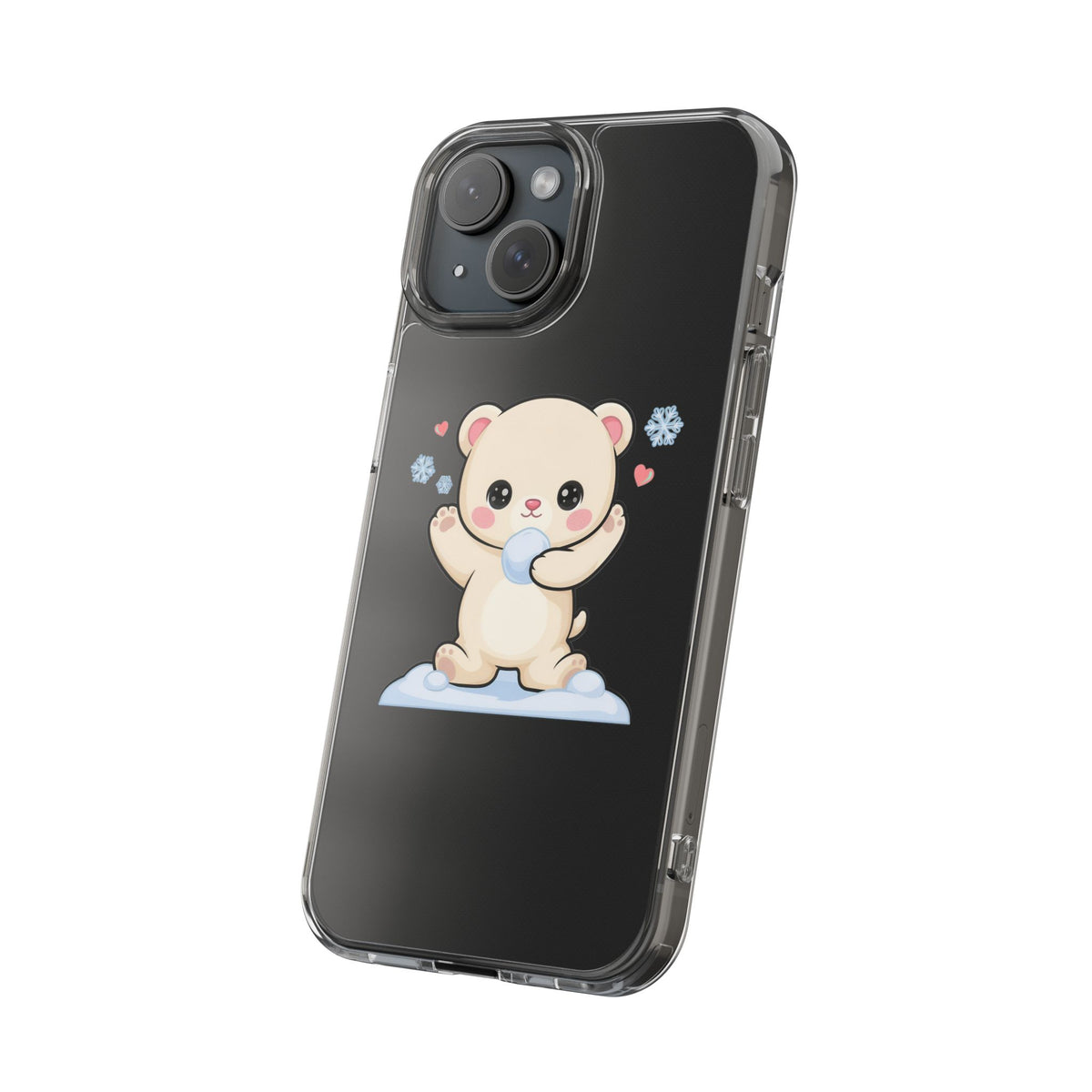 Kawaii Polar Bear Phone Case for Cute Animal Fans