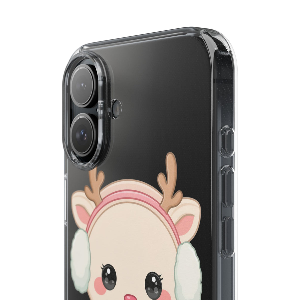 Kawaii Reindeer Phone Case for Cozy Cute Style