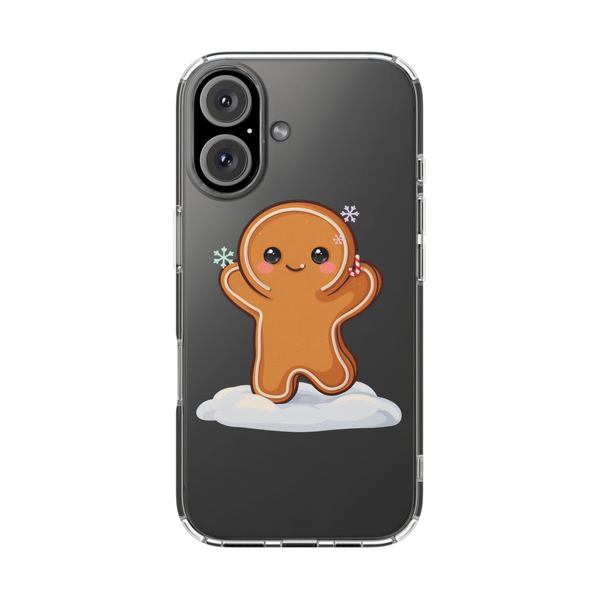 Kawaii Gingerbread Phone Case for Cozy Holiday Fans