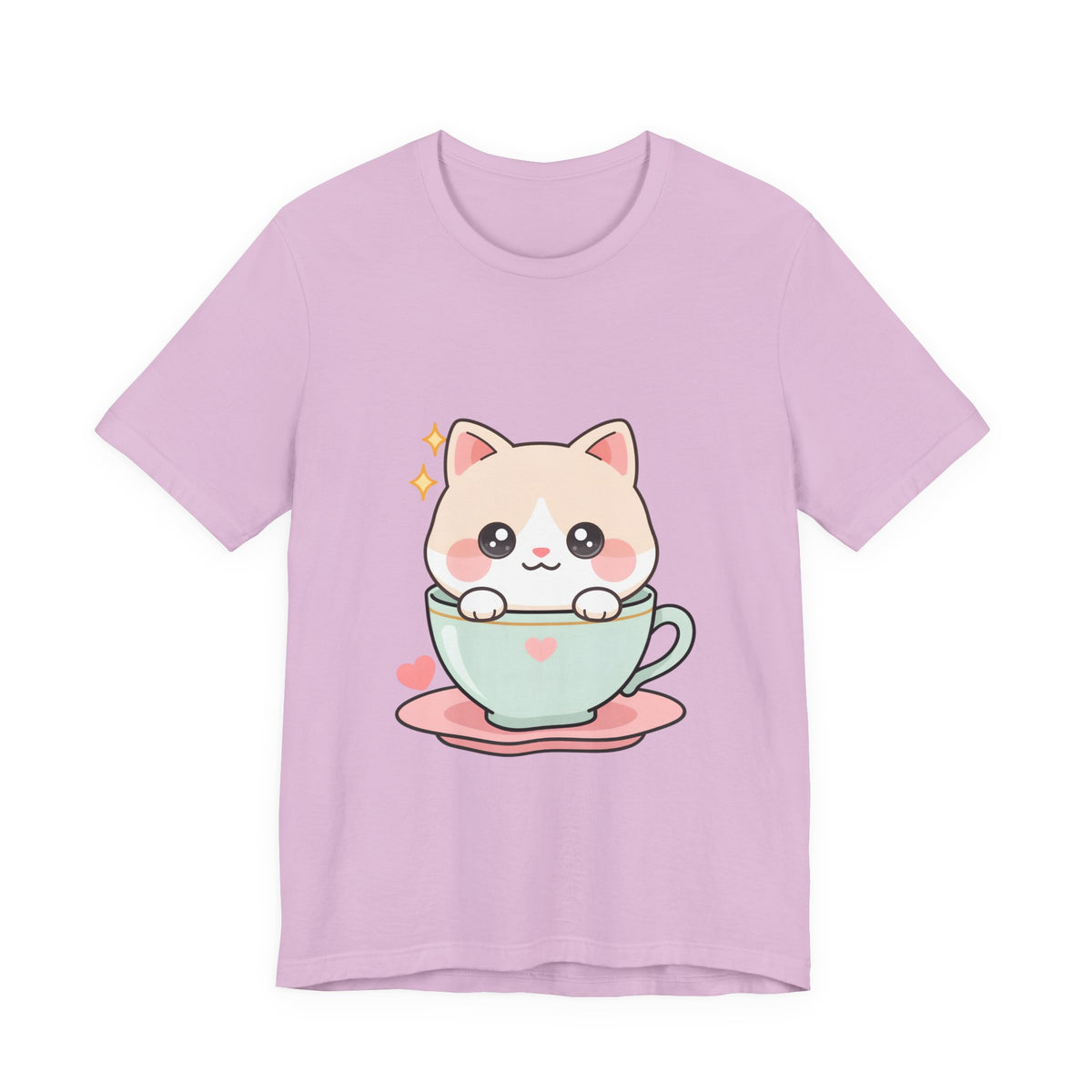 Kawaii Cat T-Shirt for Cute Cat and Chibi Art Fans