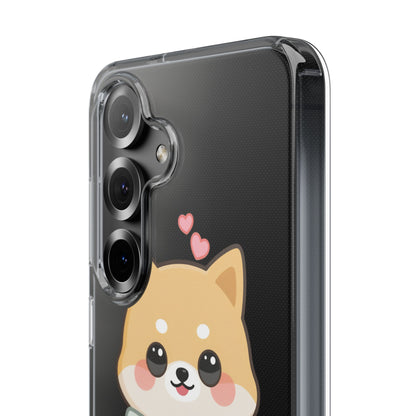 Kawaii Shiba Inu Phone Case, Cozy Valentine Gift