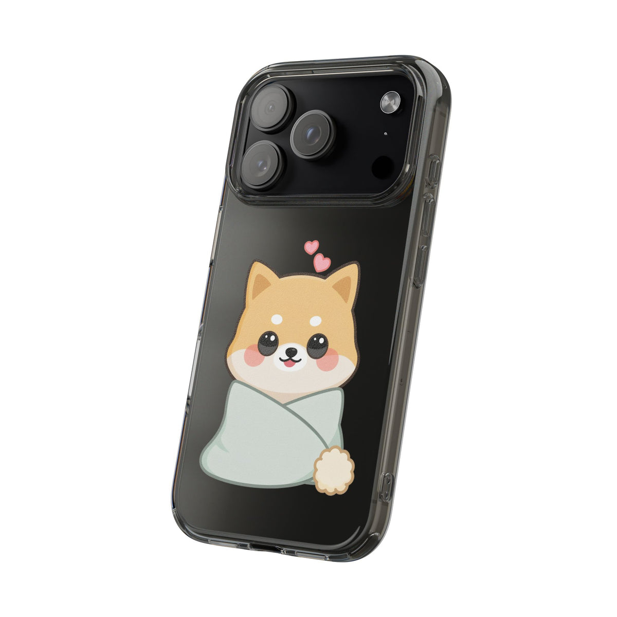 Kawaii Shiba Inu Phone Case, Cozy Valentine Gift