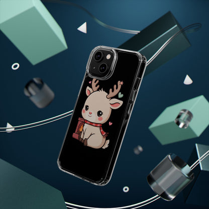 Kawaii Reindeer Phone Case for Cozy Holiday Cheer