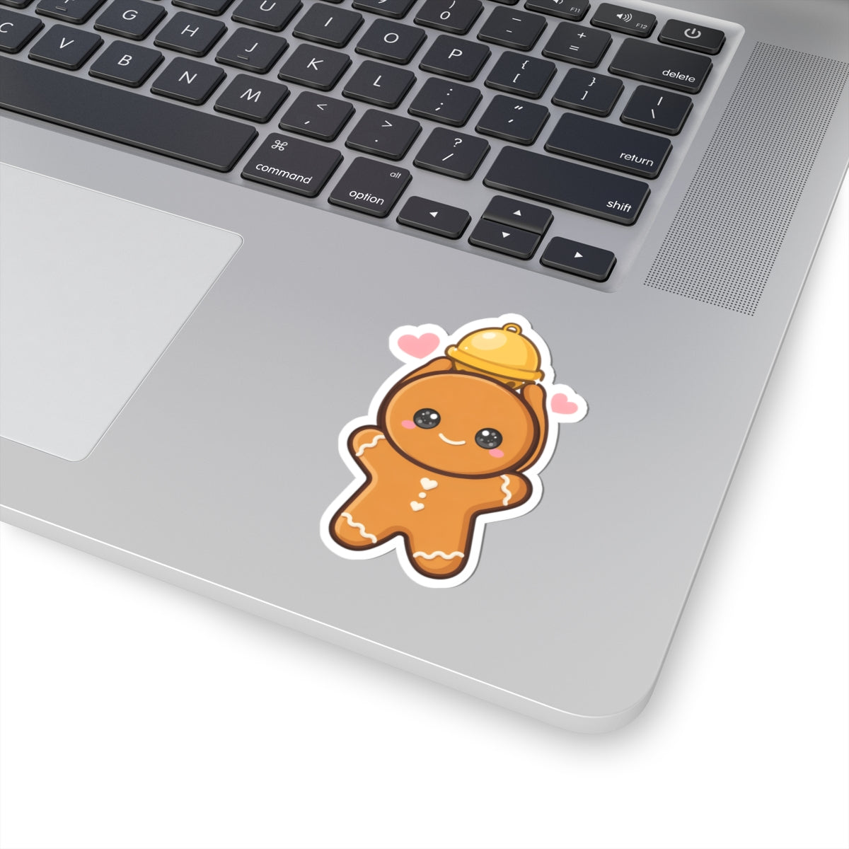 Christmas Gingerbread Sticker – Cute Kawaii Holiday Decor