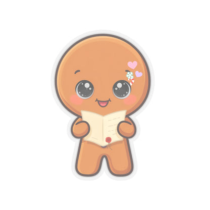 Christmas Gingerbread Sticker for Holiday Cheer