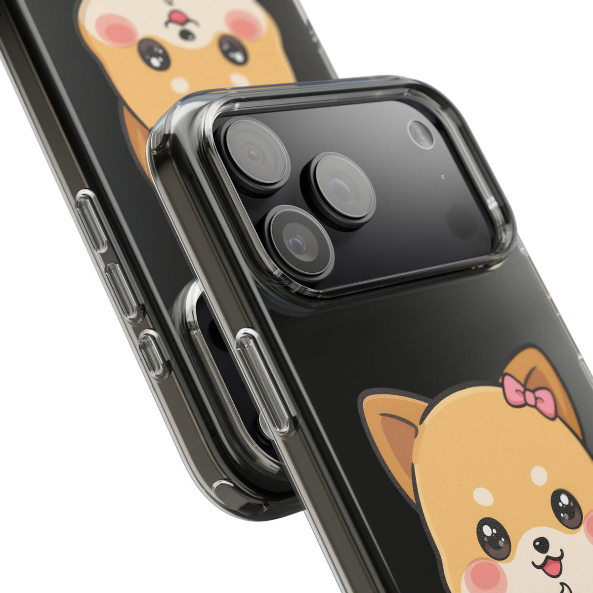 Kawaii Shiba Inu Phone Case with Latte