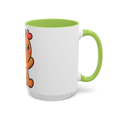 Kawaii Gingerbread Mug for Cozy Winter Coffee Breaks