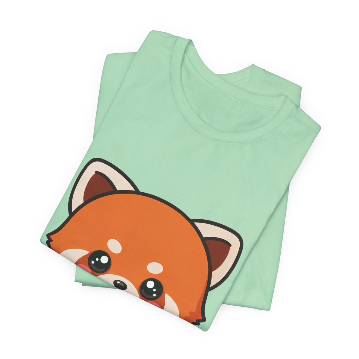 Red Panda Donut T-Shirt, Cute Kawaii Animal Tee