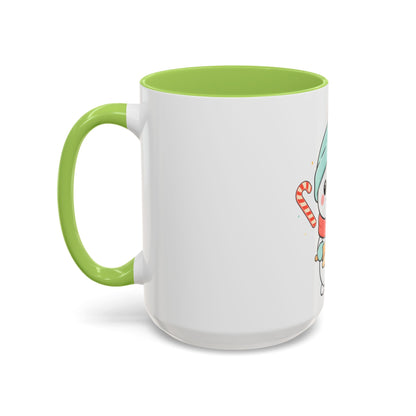Christmas Snowman Baking Accent Coffee Mug