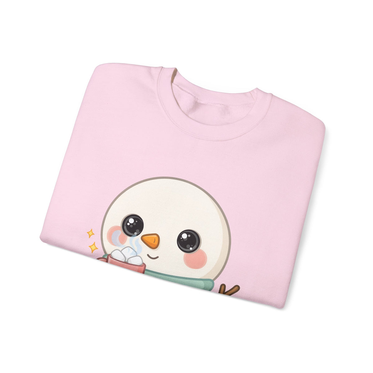 Kawaii Snowman Sweatshirt for Cozy Winter Days