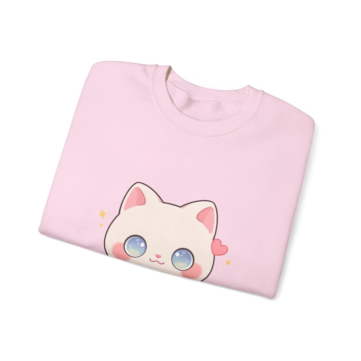 Kawaii Gamer Cat Sweatshirt for Cozy Gaming Nights