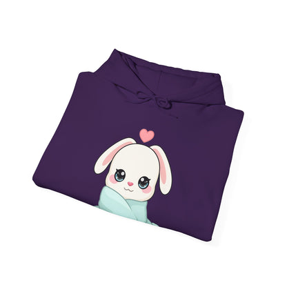 Kawaii Bunny Hoodie for Cozy Couch Days