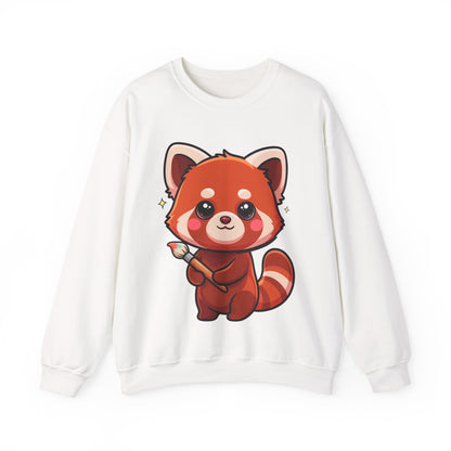 Kawaii Red Panda Sweatshirt for Creative Animal Lovers
