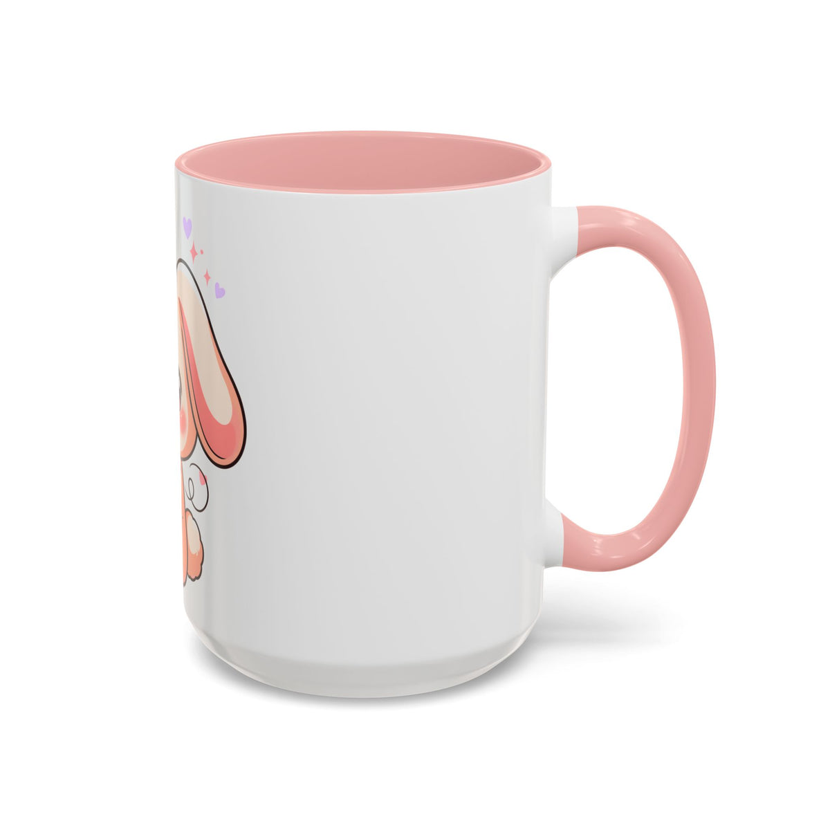 Gamer Bunny Accent Coffee Mug for Kawaii Game Lovers