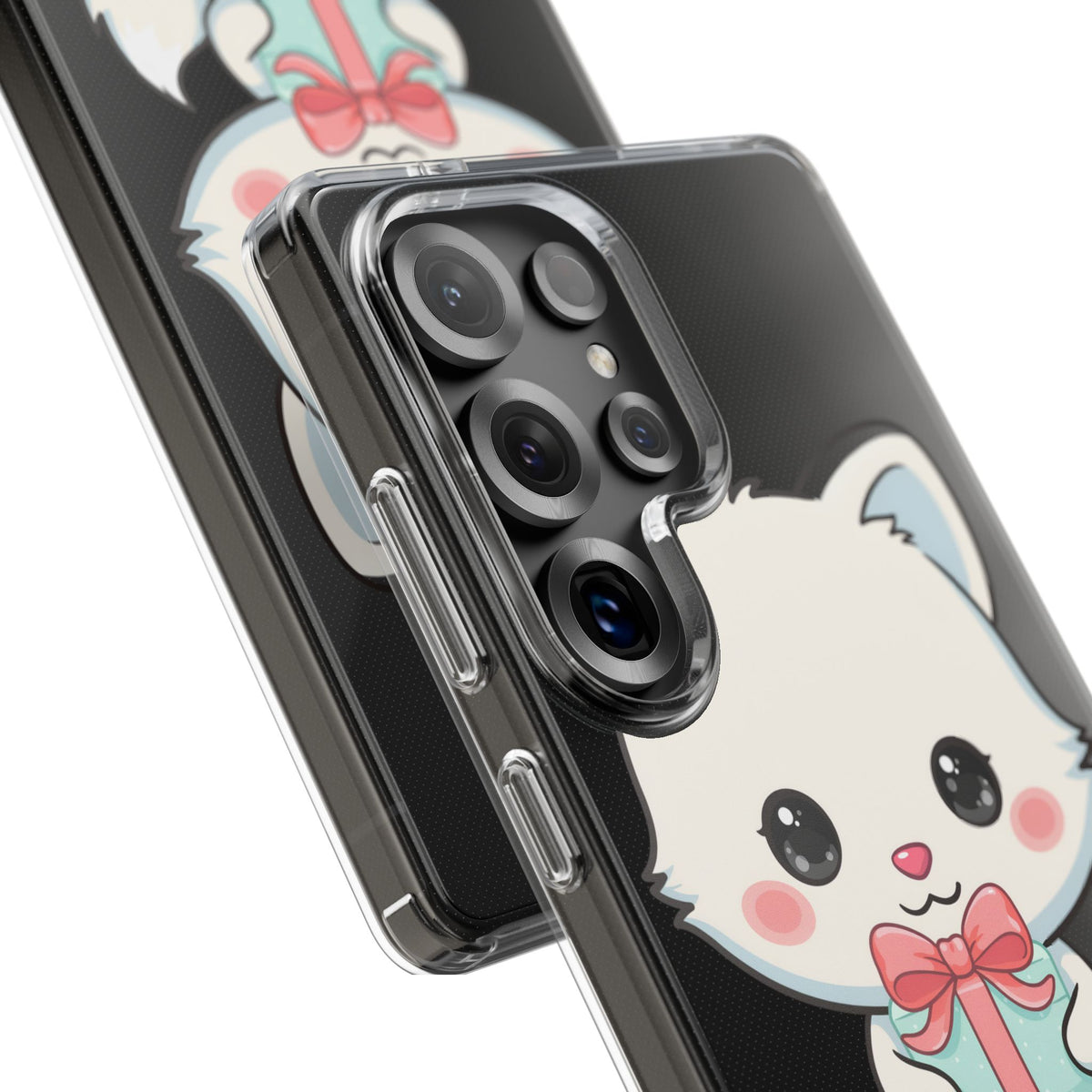 Kawaii Arctic Fox Phone Case with Gift