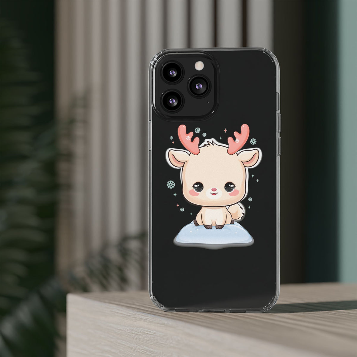 Kawaii Reindeer Phone Case for a Sweet Winter Cheer