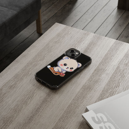 Kawaii Polar Bear Phone Case, Cute Winter Gift
