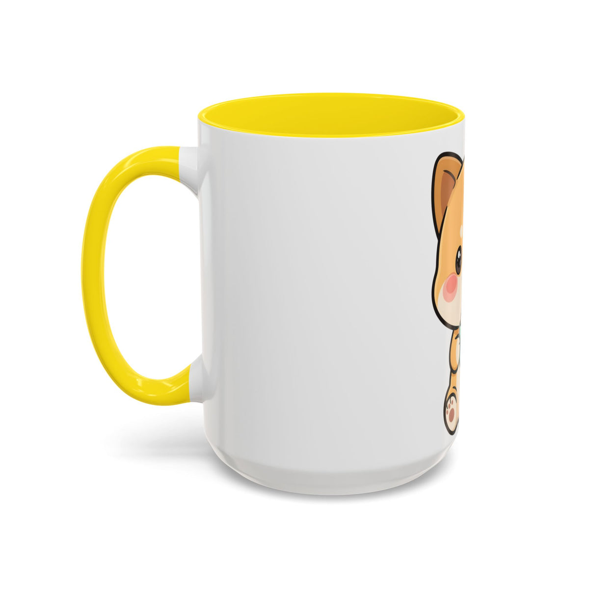 Kawaii Shiba Inu Coffee Mug, Cute Latte Lover Gift