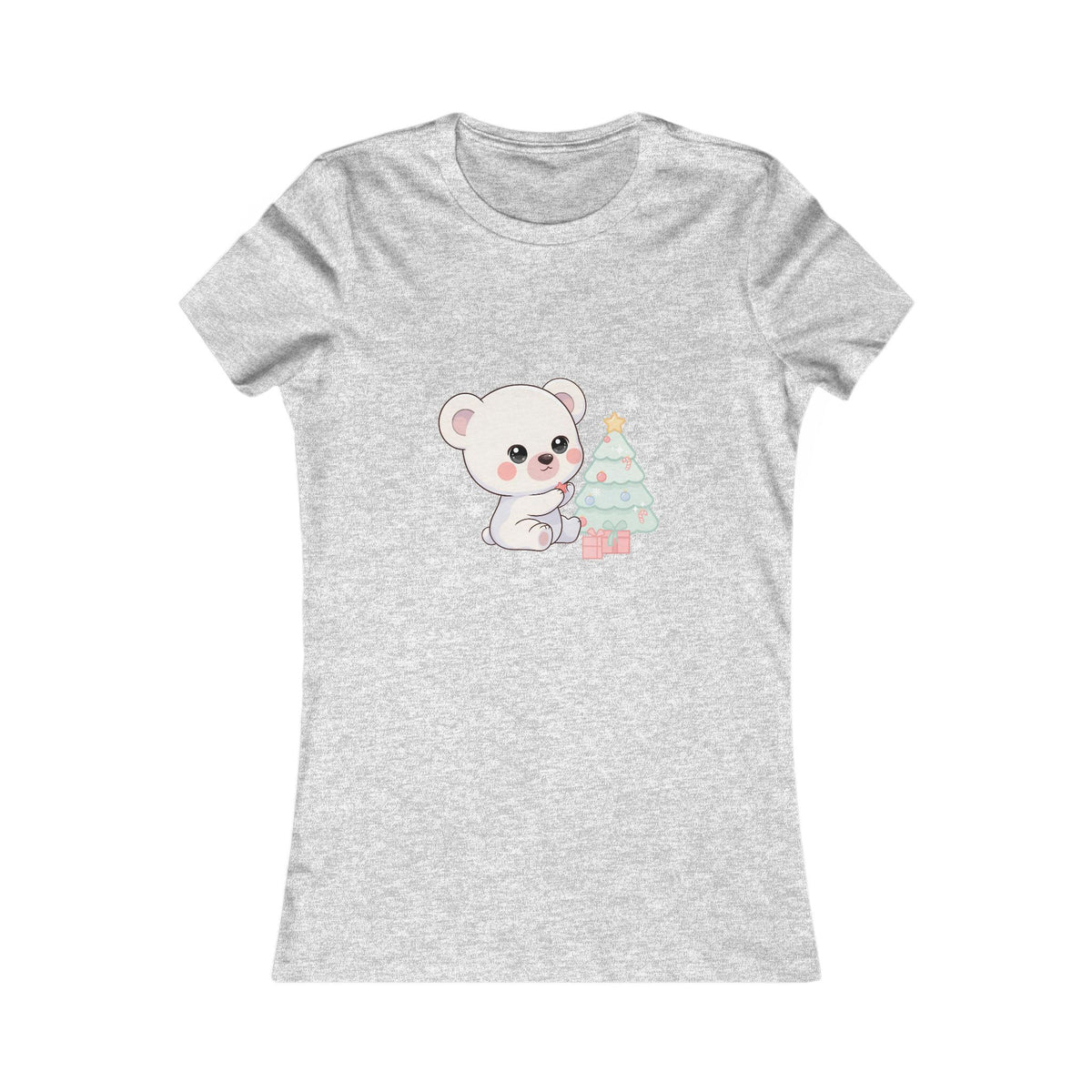 Cute Christmas Polar Bear Women's Tee