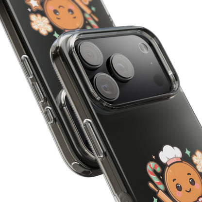 Gingerbread Christmas Phone Case for Holiday Baking Fans