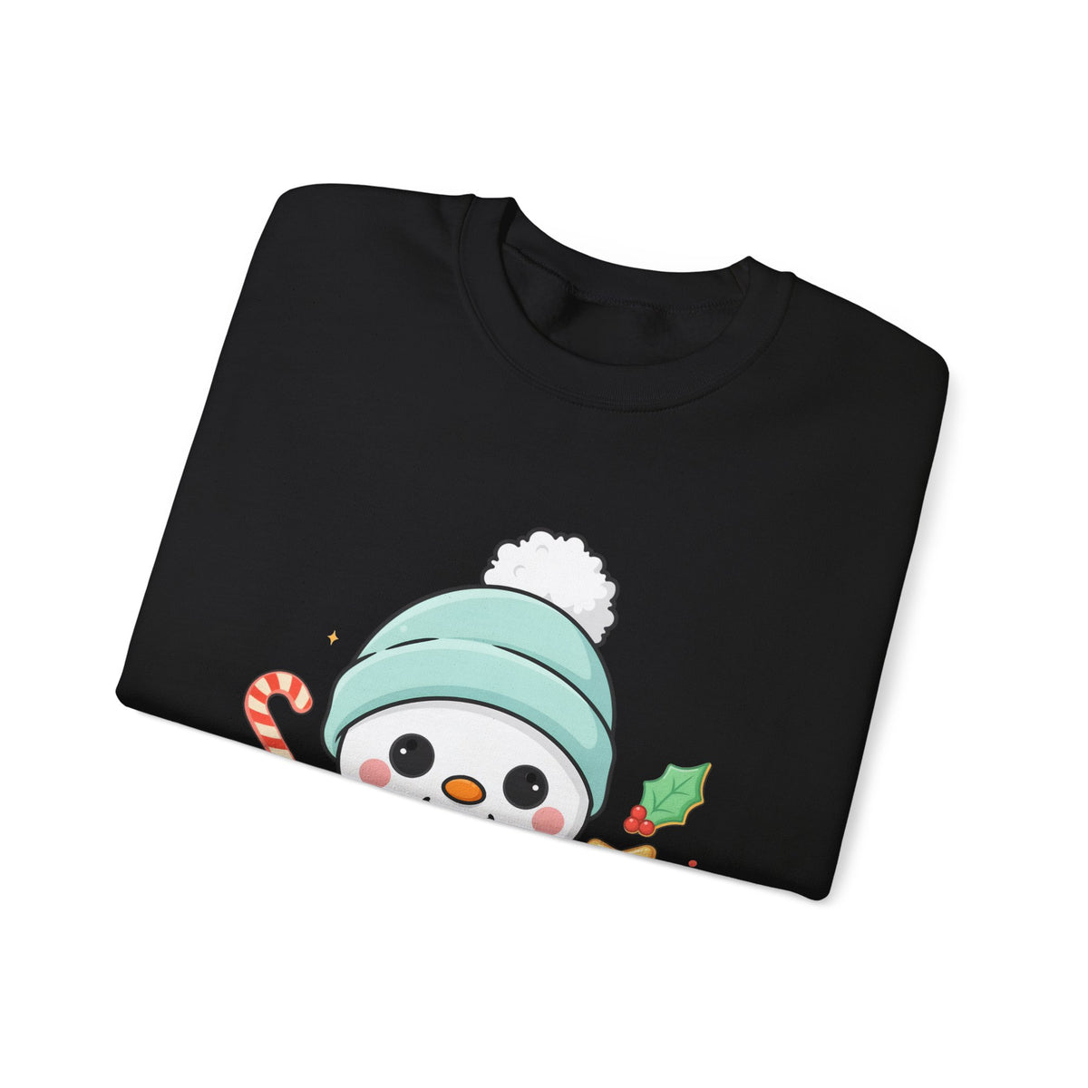 Christmas Snowman Baking Sweatshirt – Kawaii Holiday Crewneck