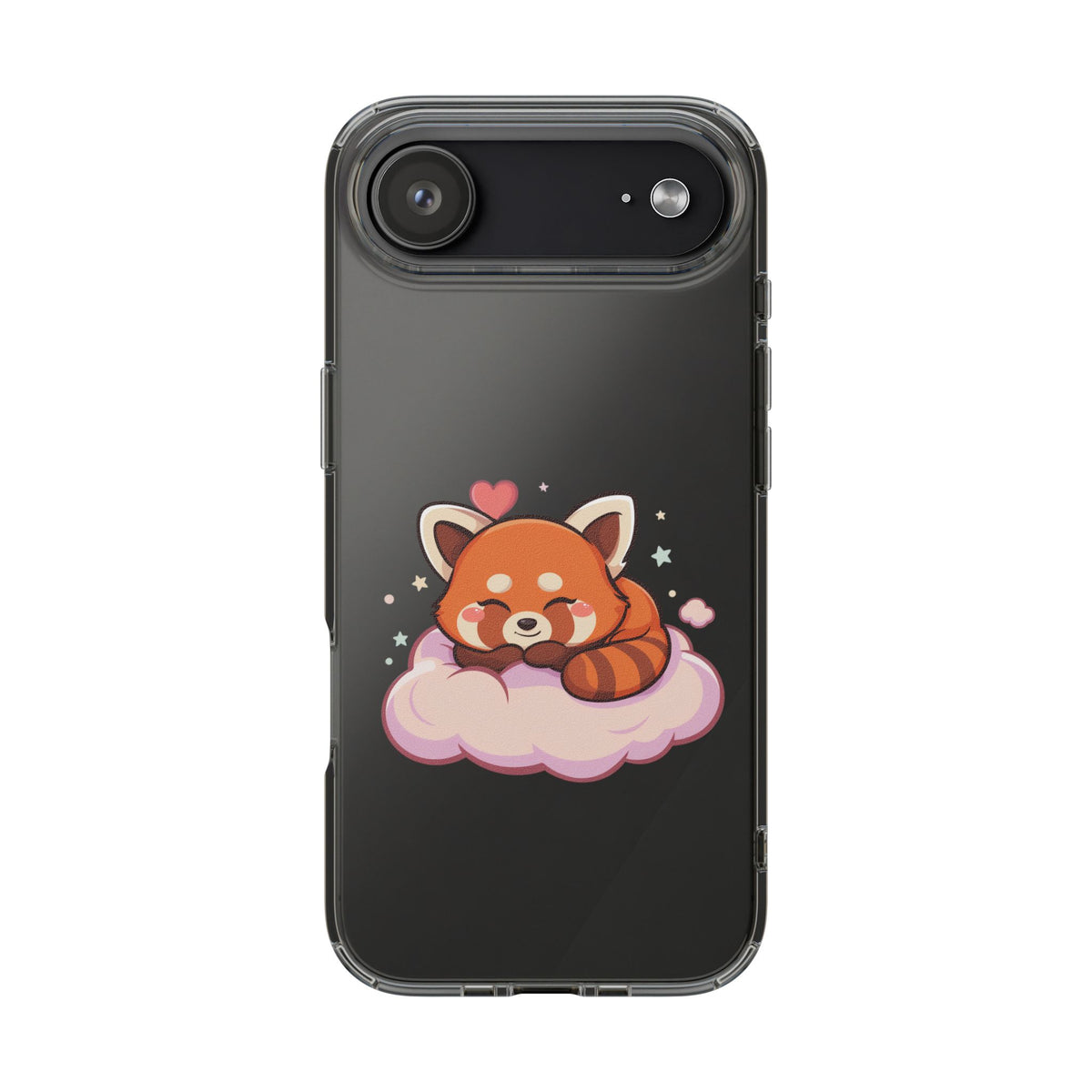 Cute Red Panda Phone Case, Dreamy Kawaii Cloud Art
