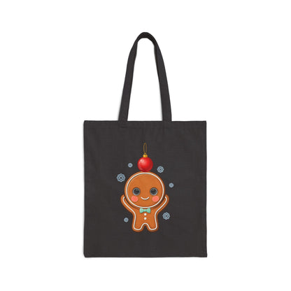 Christmas Gingerbread Tote Bag for Kawaii Holiday Fans