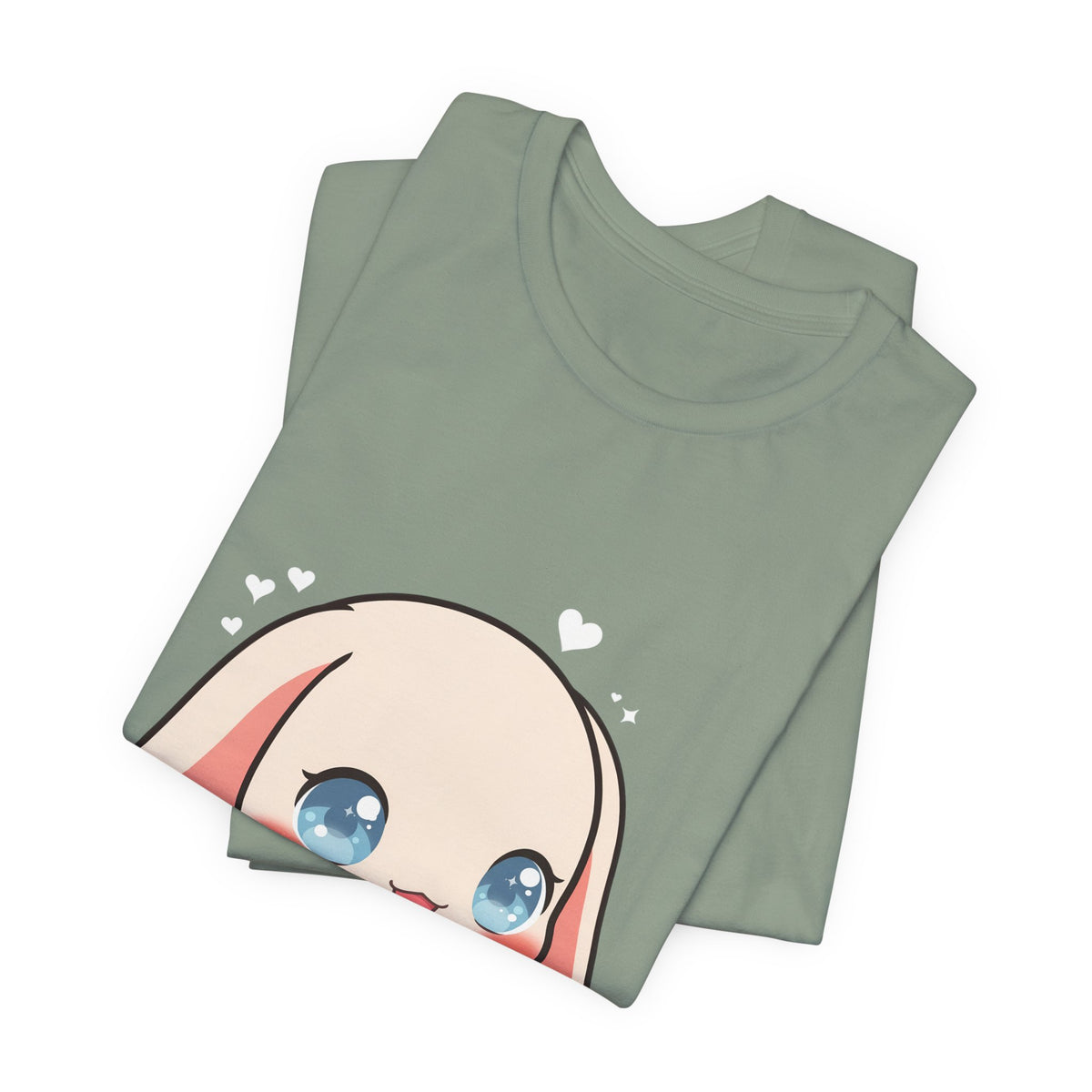 Kawaii Sushi Bunny T-Shirt for Cute Foodie Fans