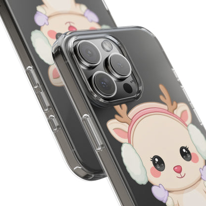 Kawaii Reindeer Phone Case for Cozy Cute Style