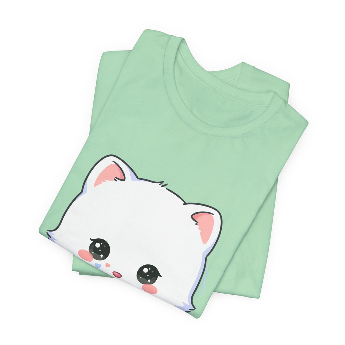 Kawaii Arctic Fox T-Shirt for Cozy Winter Gift Giving