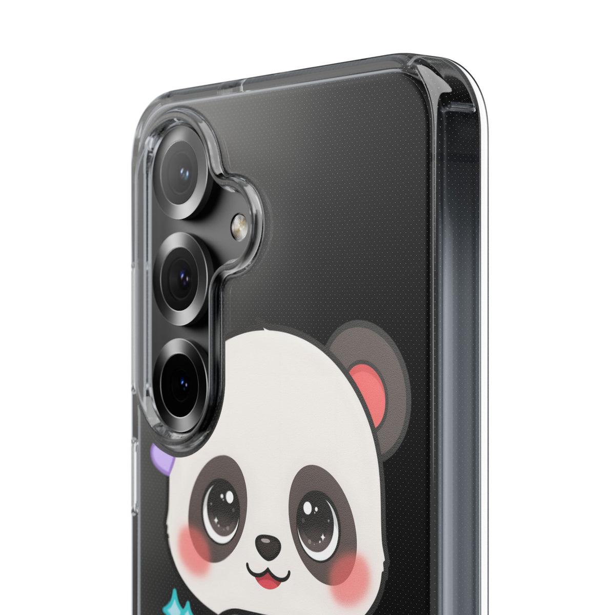 Gamer Panda Clear Impact-Resistant Phone Case