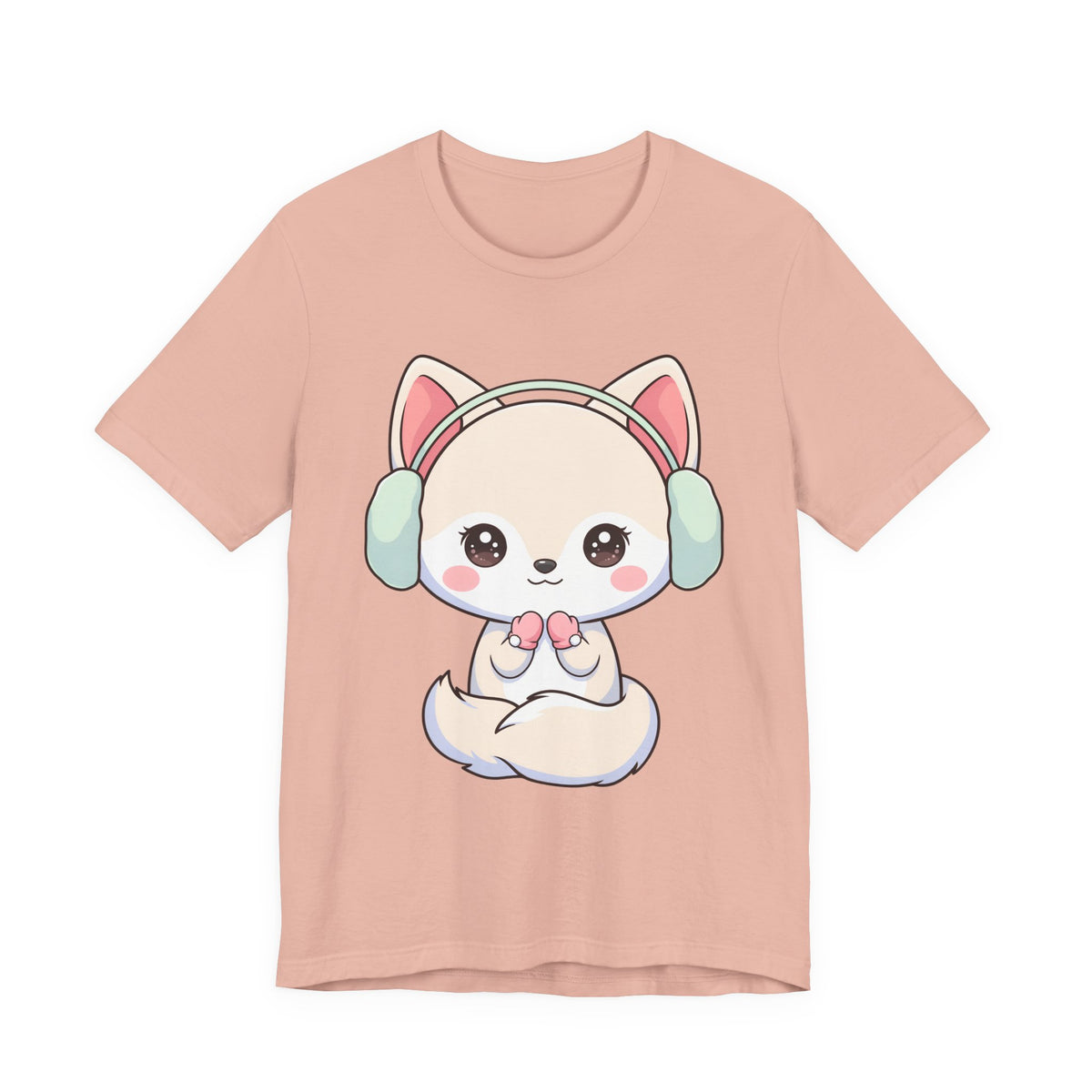 Kawaii Arctic Fox T-Shirt for Cute Animal Lovers