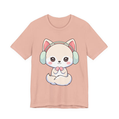 Kawaii Arctic Fox T-Shirt for Cute Animal Lovers