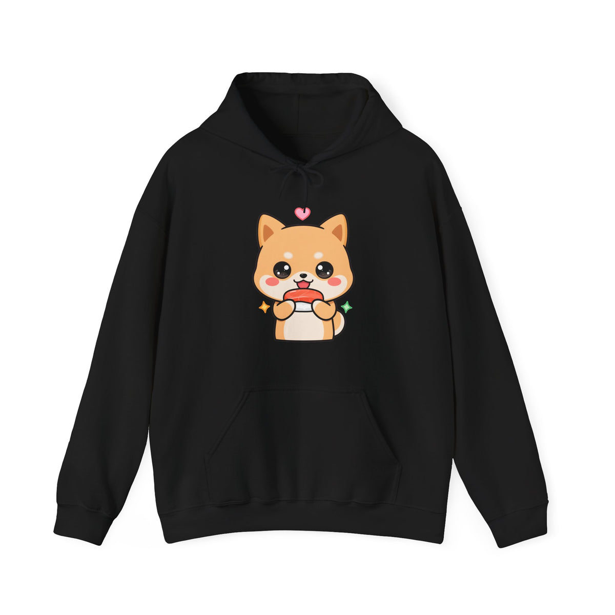 Kawaii Shiba Inu Sushi Hoodie for Dog and Sushi Lovers