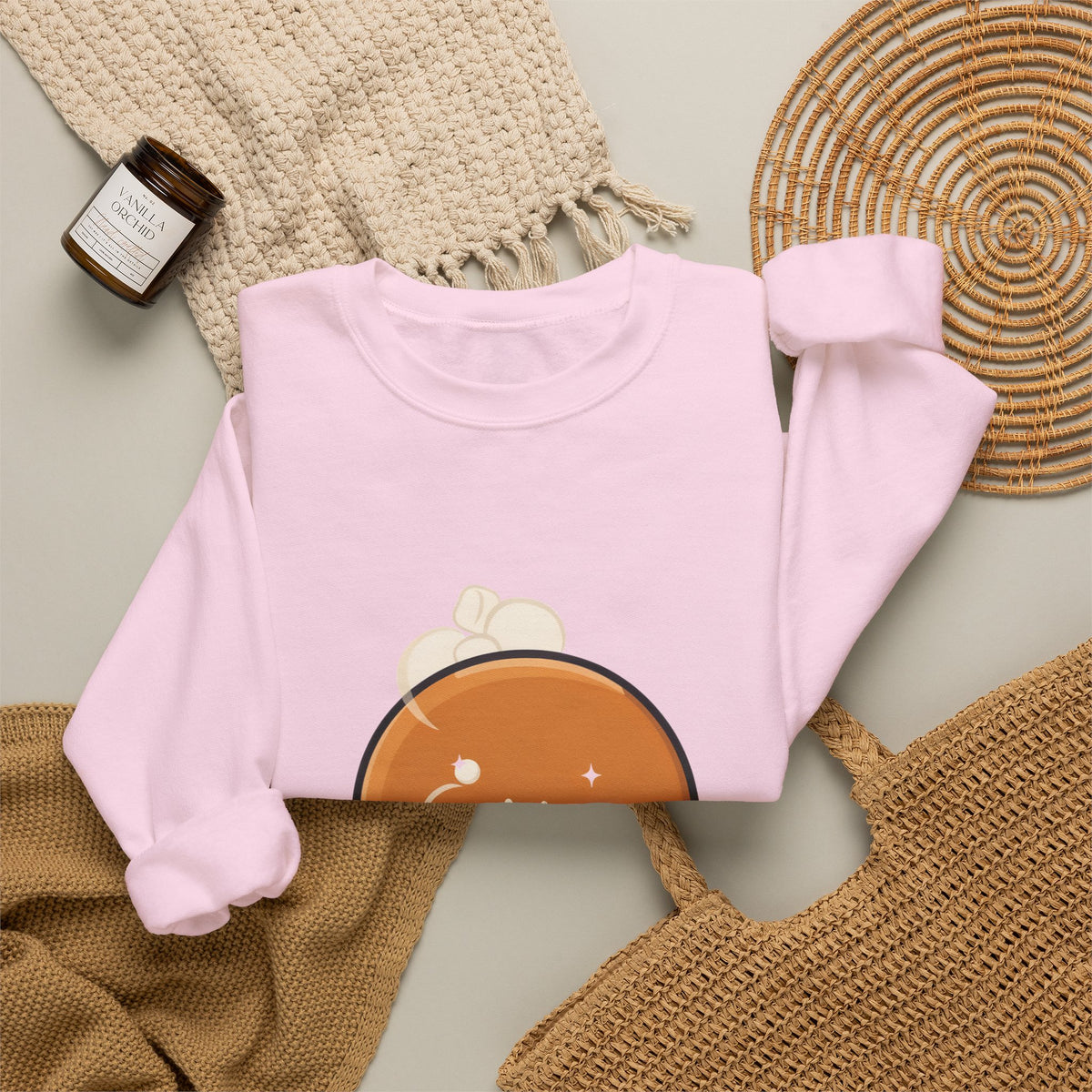 Cute Gingerbread Sweatshirt for Cozy Cocoa Breaks